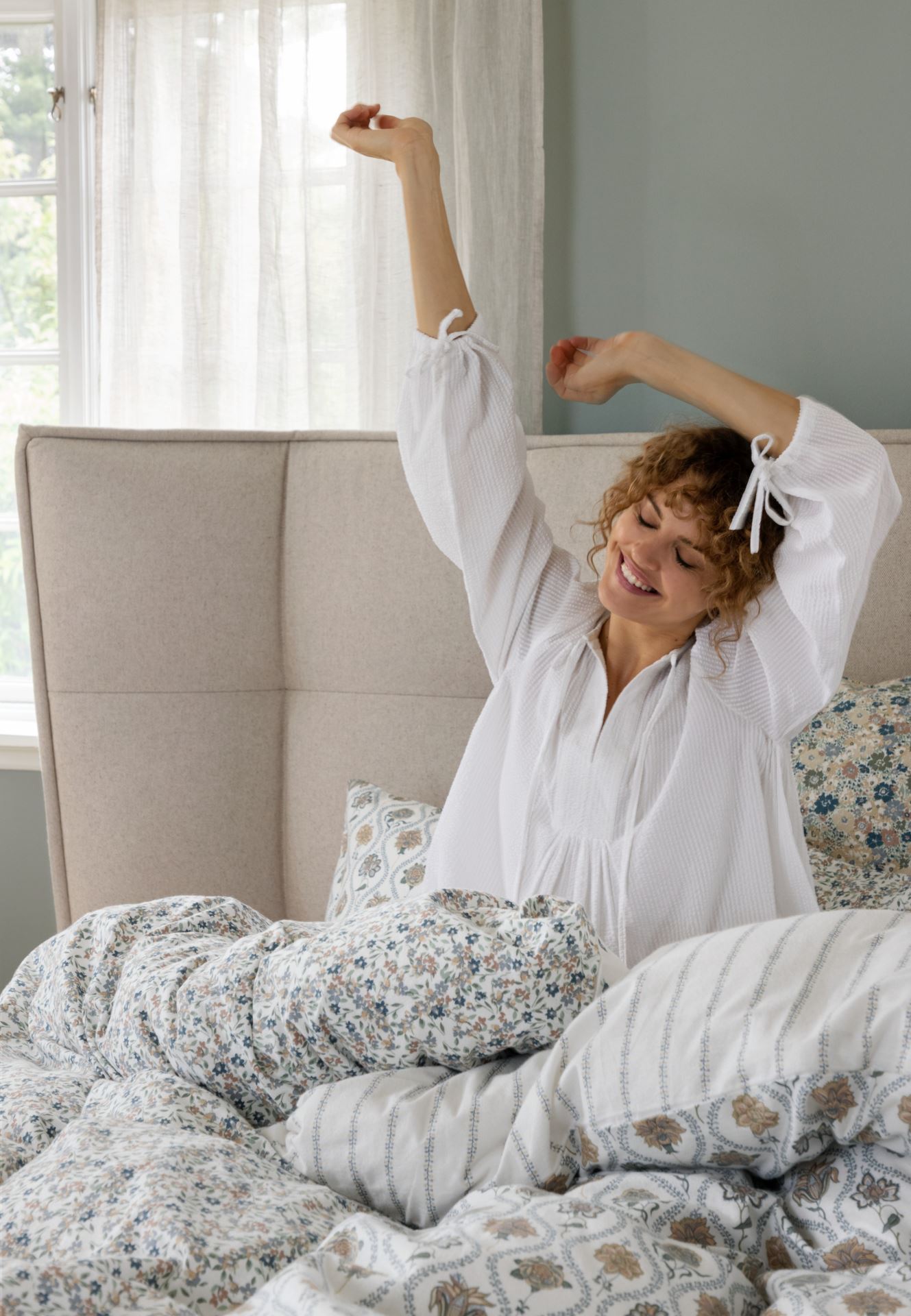 Sängynpääty luonnonväri - 4