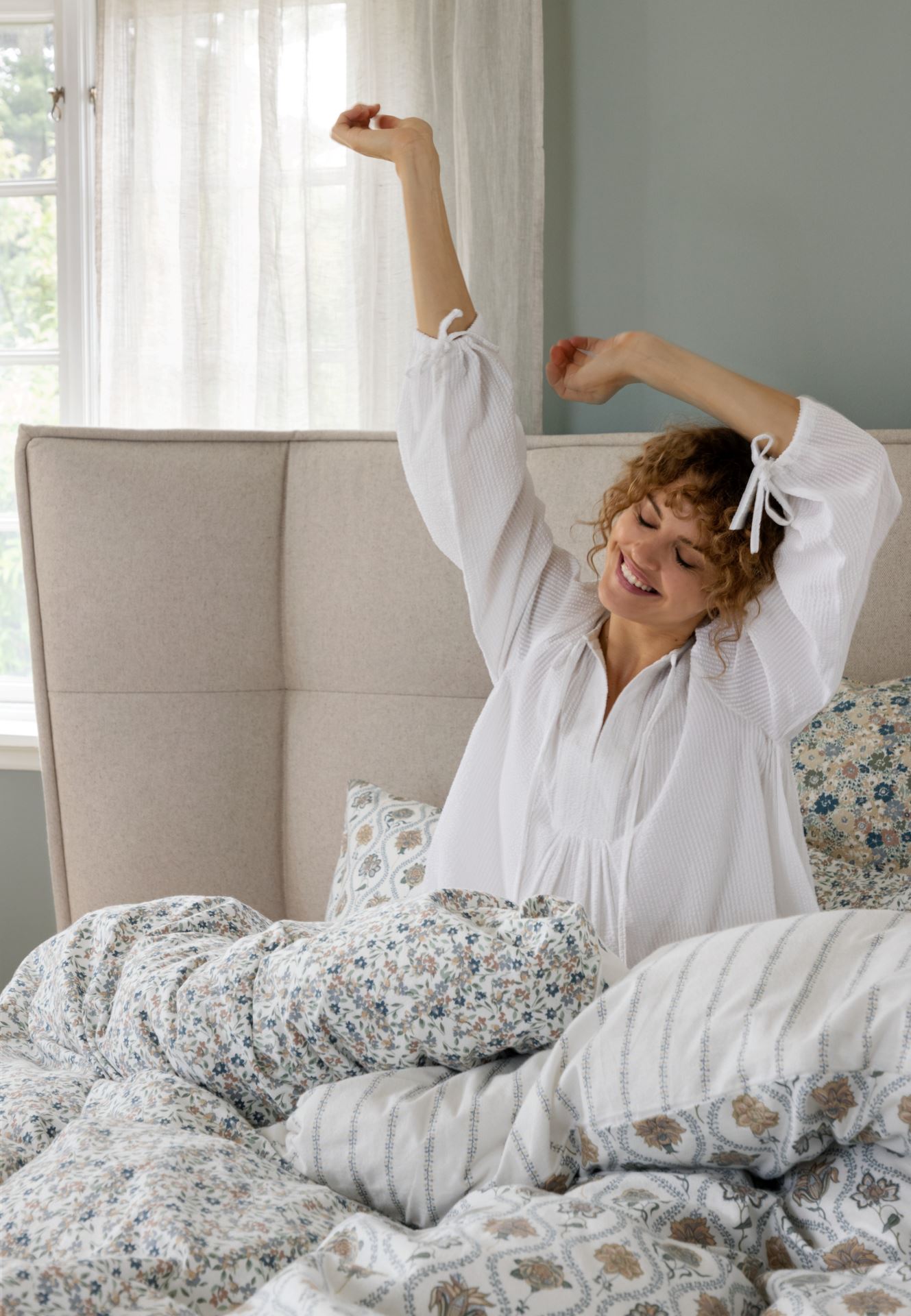 Sängynpääty luonnonväri - 4