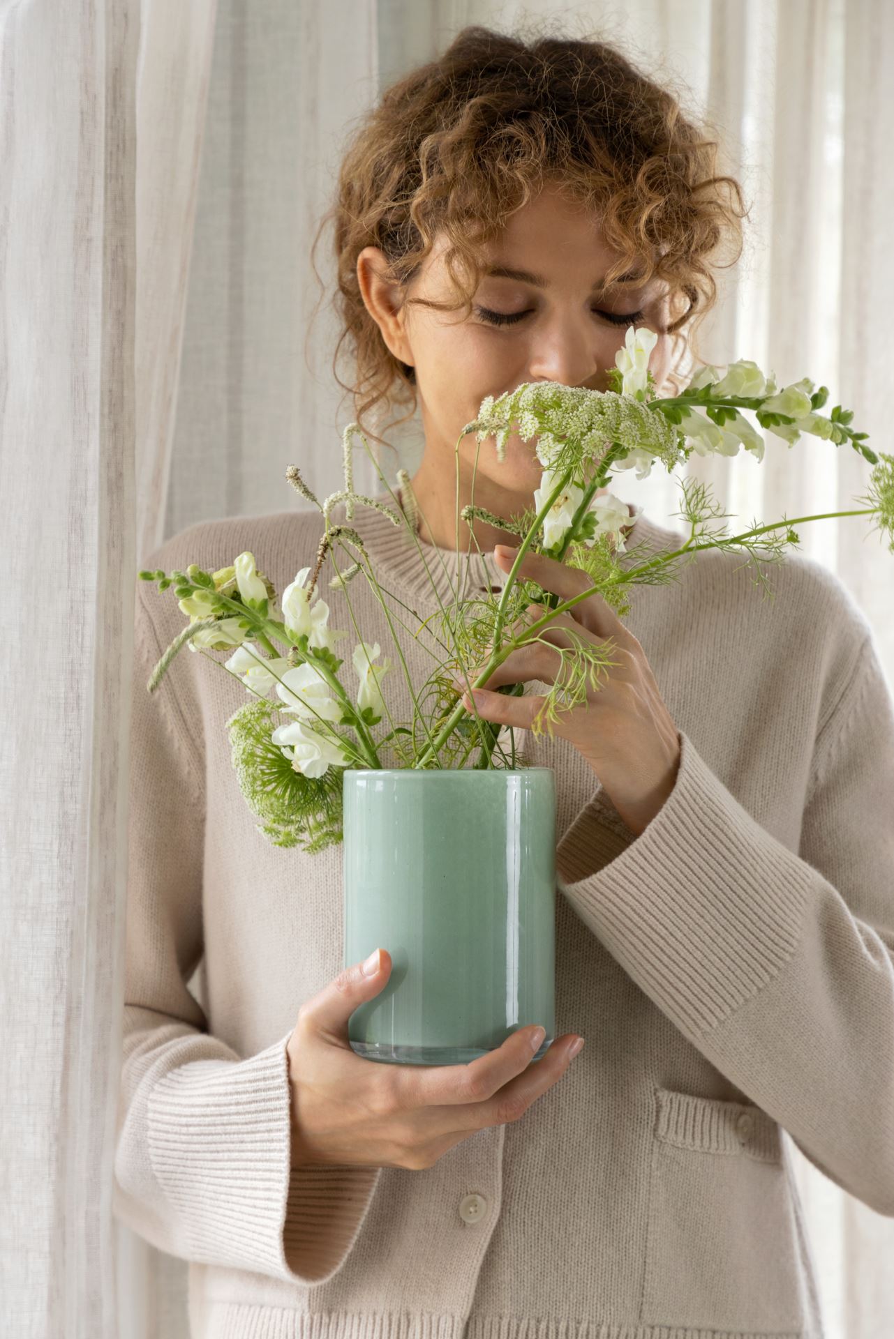 Kynttilälyhty vaaleanvihreä - 4