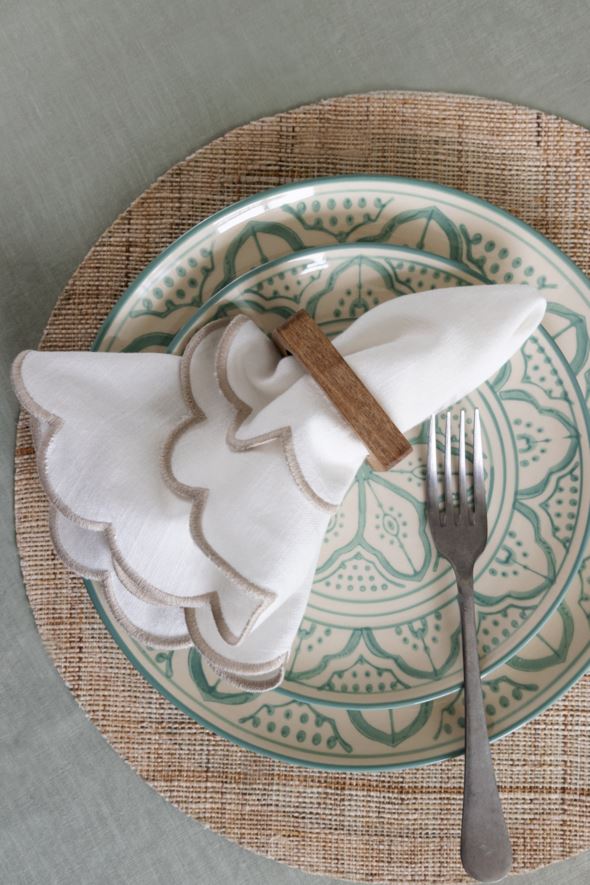 Lautasliina valkoinen - 5