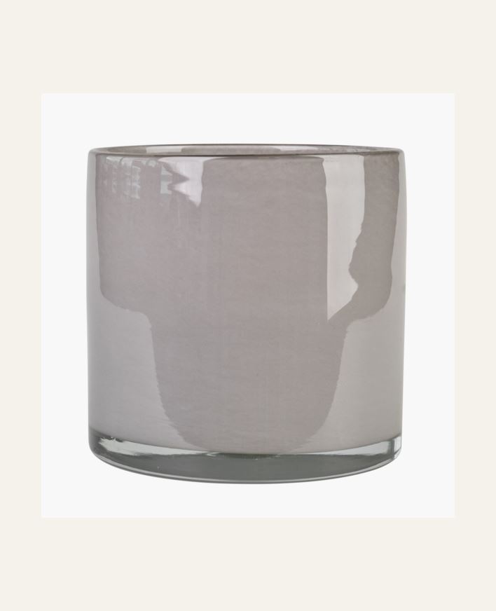 Lyhty keskiharmaa - 18x18x18 cm keskiharmaa - 1