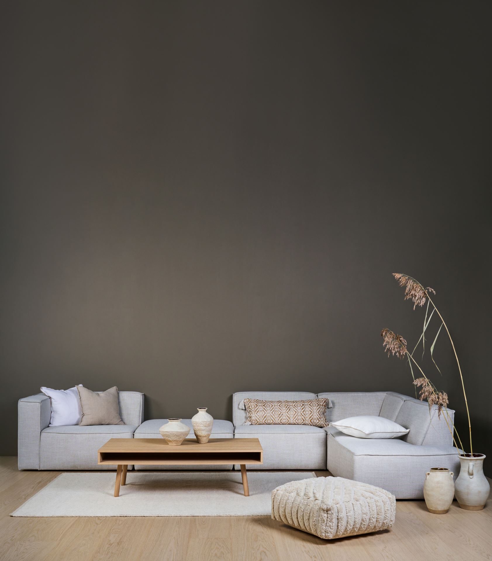 Moduulisohva kulmaosa luonnonväri - 3