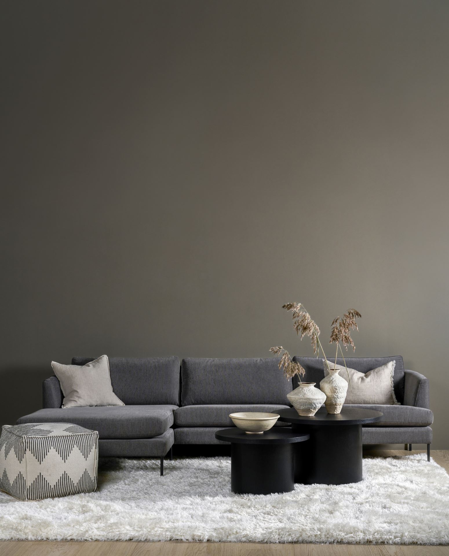 Divaanisohva vasen harmaa - 4