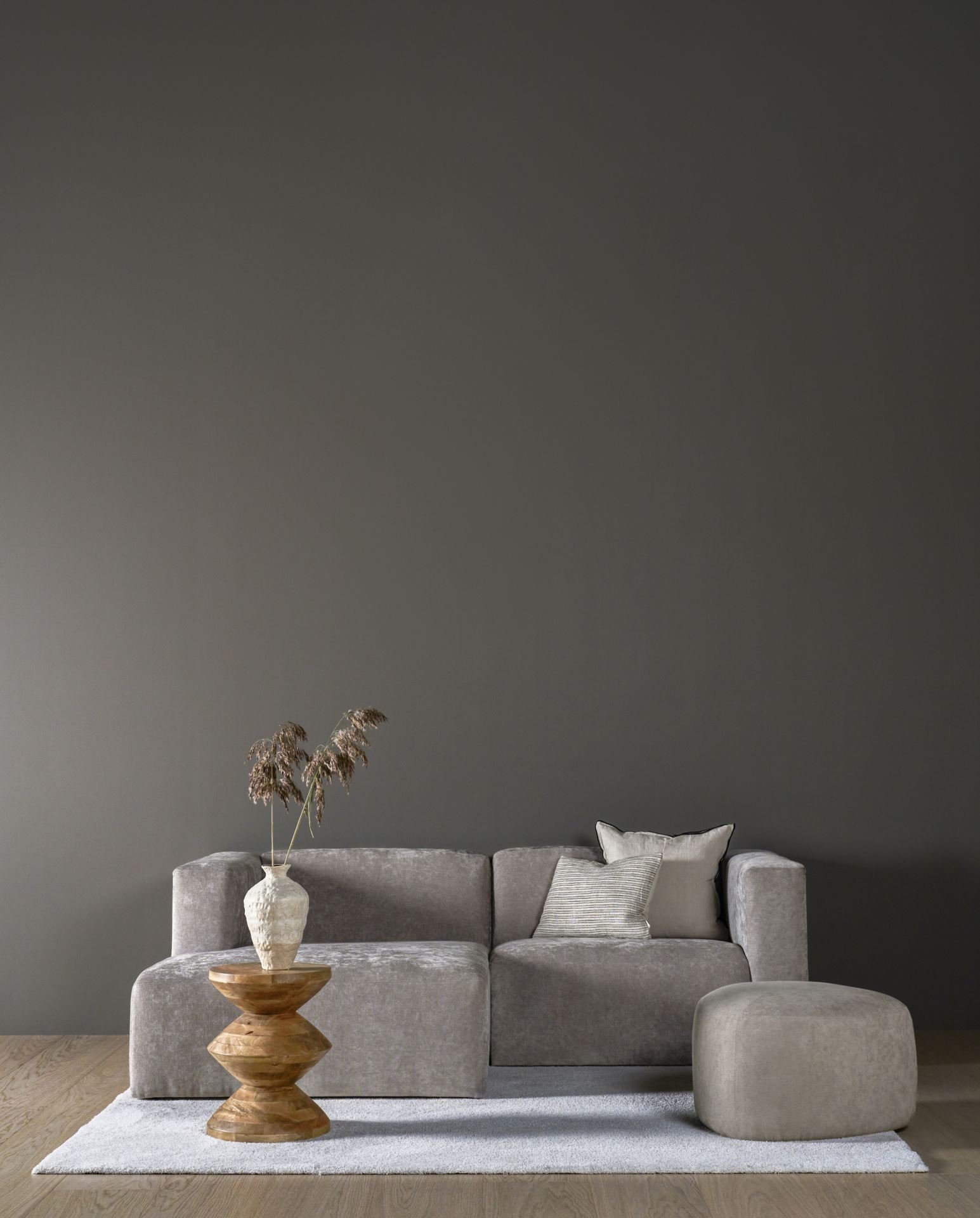 Moduulisohvaosa divaani vasen harmaa - 2