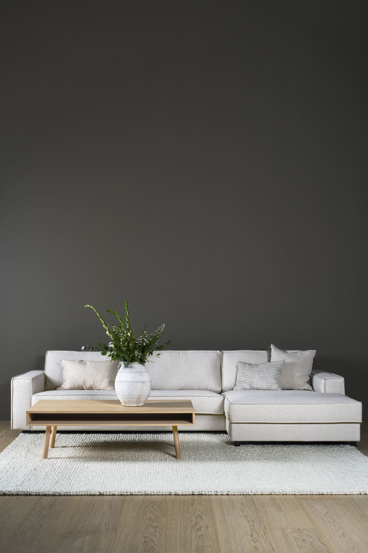 3-istuttava sohva divaanilla oikea luonnonväri - 5