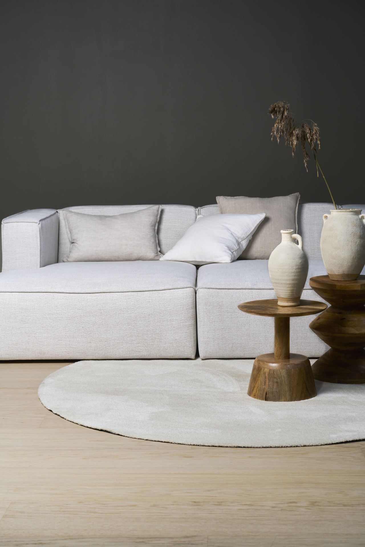 Moduulisohvaosa divaani oikea luonnonväri - 7