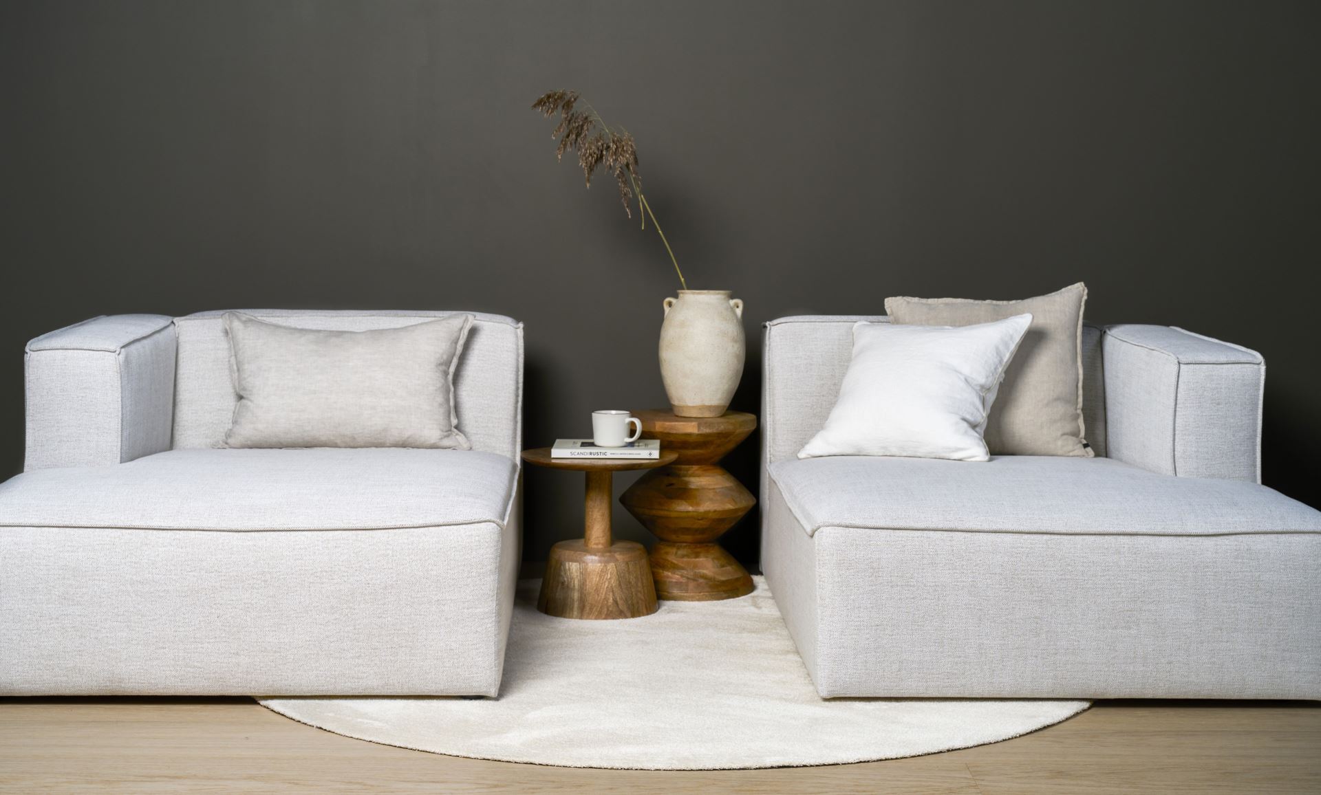 Moduulisohvaosa divaani oikea luonnonväri - 4