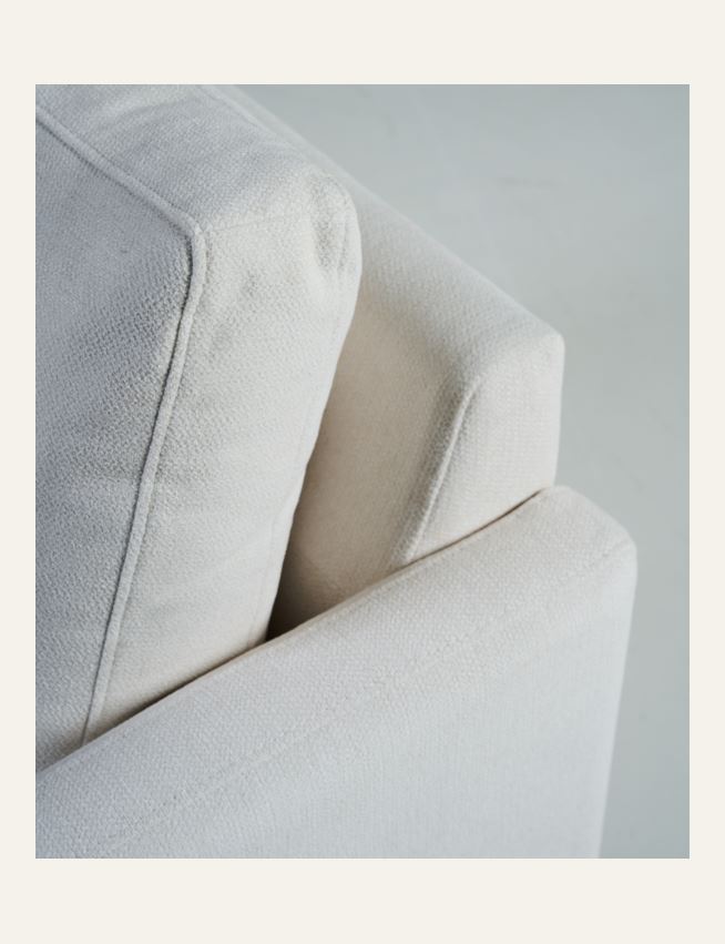 3-istuttava sohva valkoinen - 2