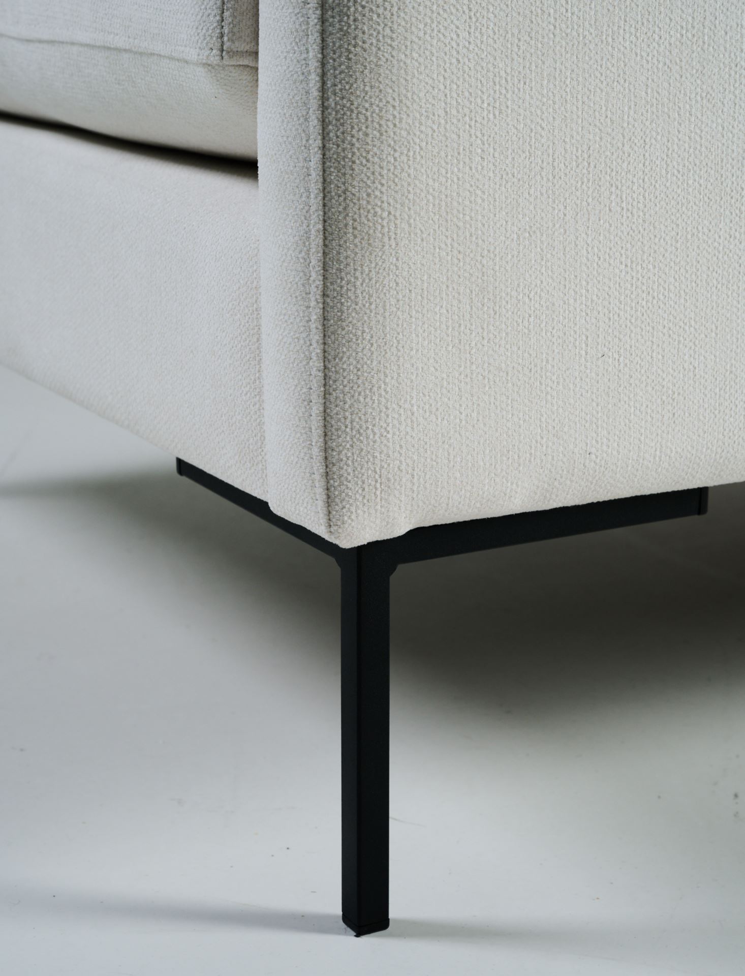 3-istuttava sohva valkoinen - 5