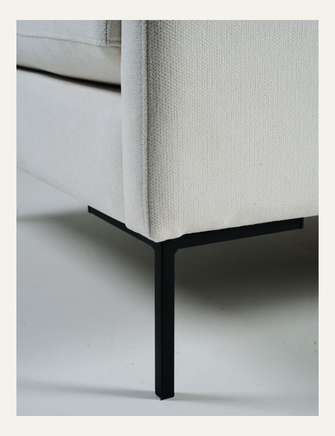 3-istuttava sohva valkoinen - 5