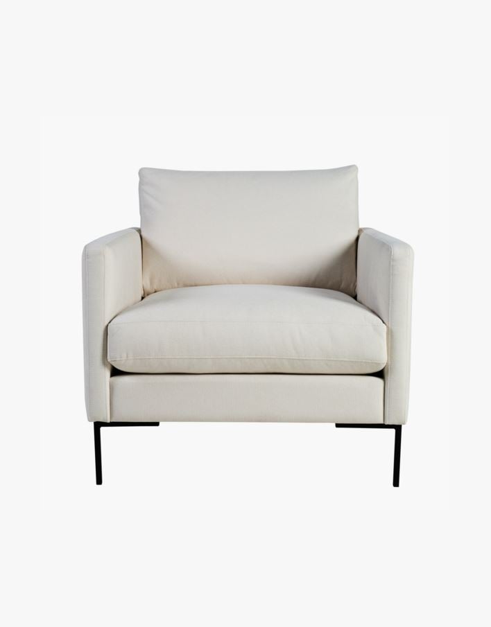 Sofia loungestol setetrekk pakke valkoinen - 40x40x60 cm valkoinen - 1