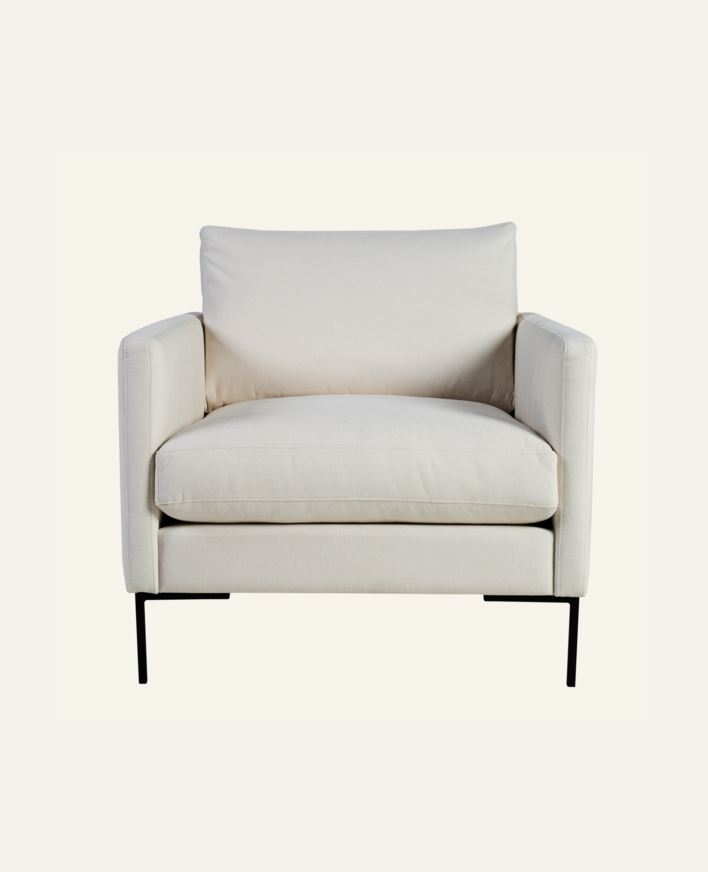 Nojatuolin irtopäällinen valkoinen - - valkoinen - 1