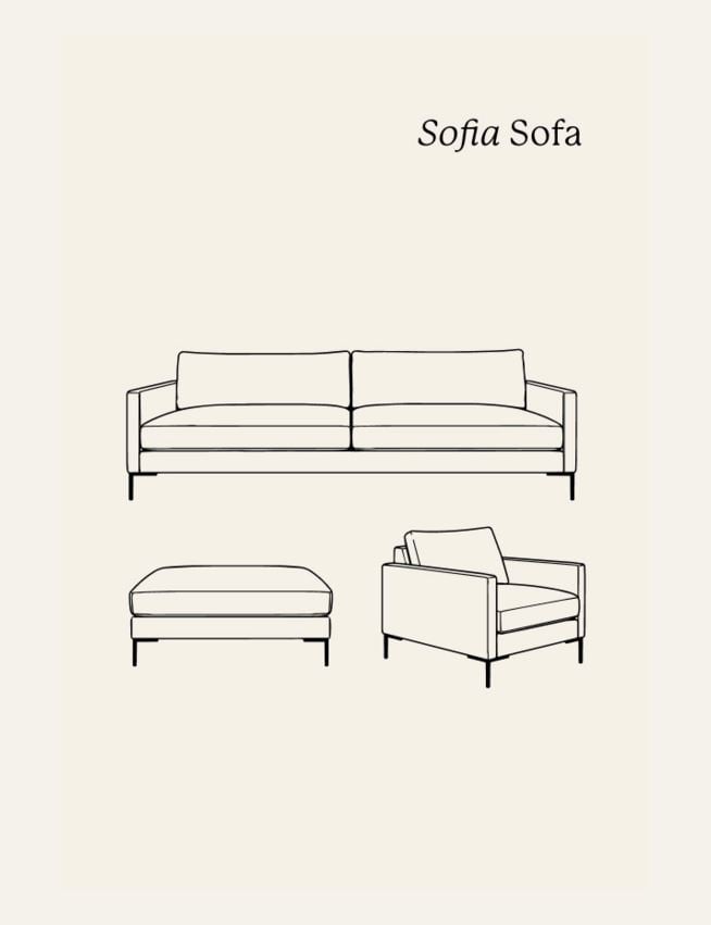 3-istuttava sohva valkoinen - 5