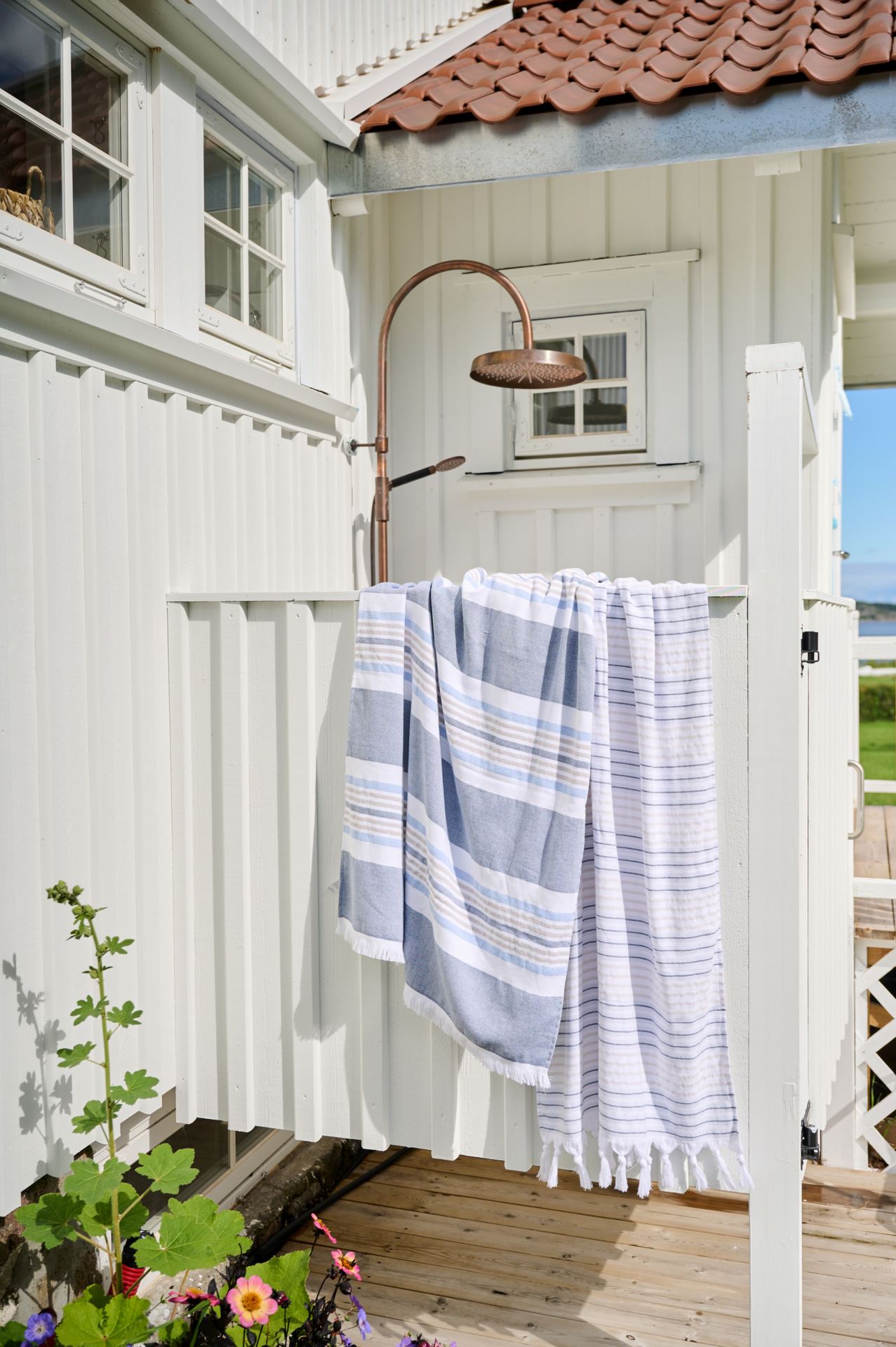 Kylpypyyhe moniväri/sininen - 5