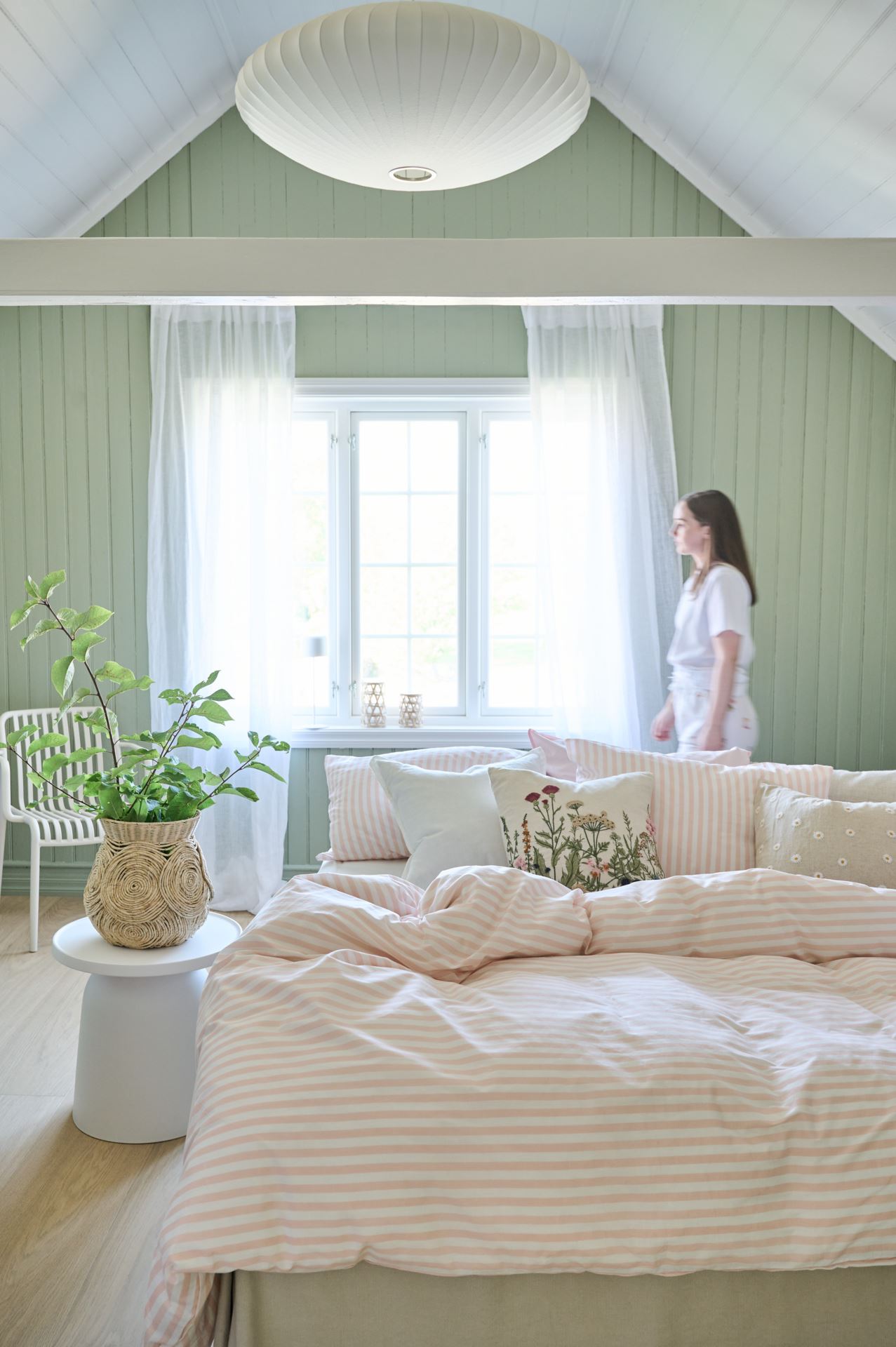 Pussilakanasetti puuvillaa roosa - 2