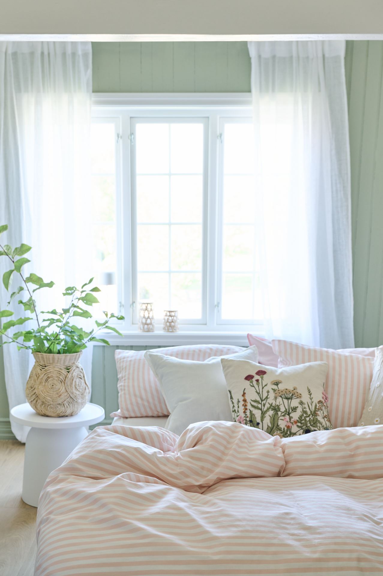 Pussilakanasetti puuvillaa roosa - 3