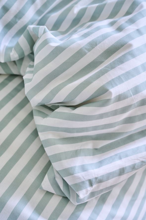 Pussilakanasetti puuvillaa vihreä - 5