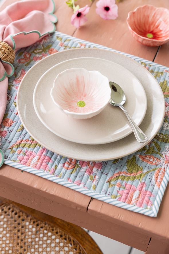 Ruokalautanen vaalean beige - 4