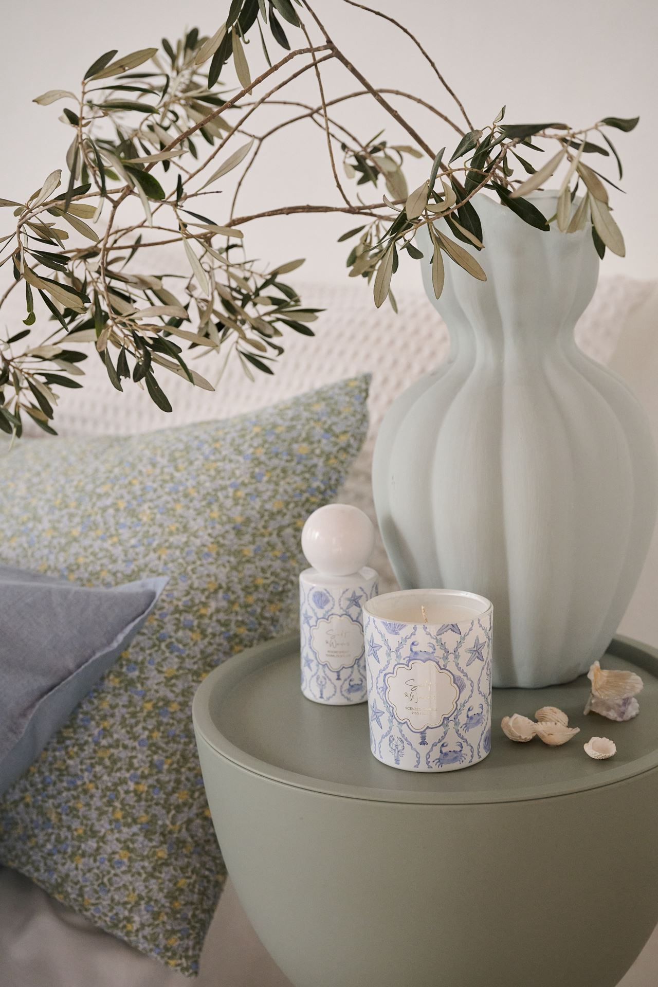 Tuoksukynttilä moniväri/sininen - 2