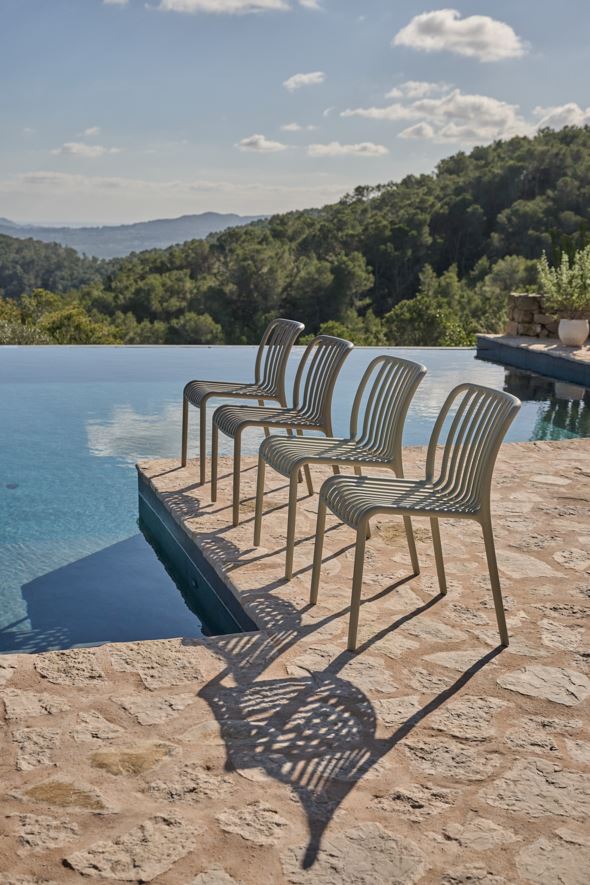 Puutarhatuoli harmaanvihreä - 5