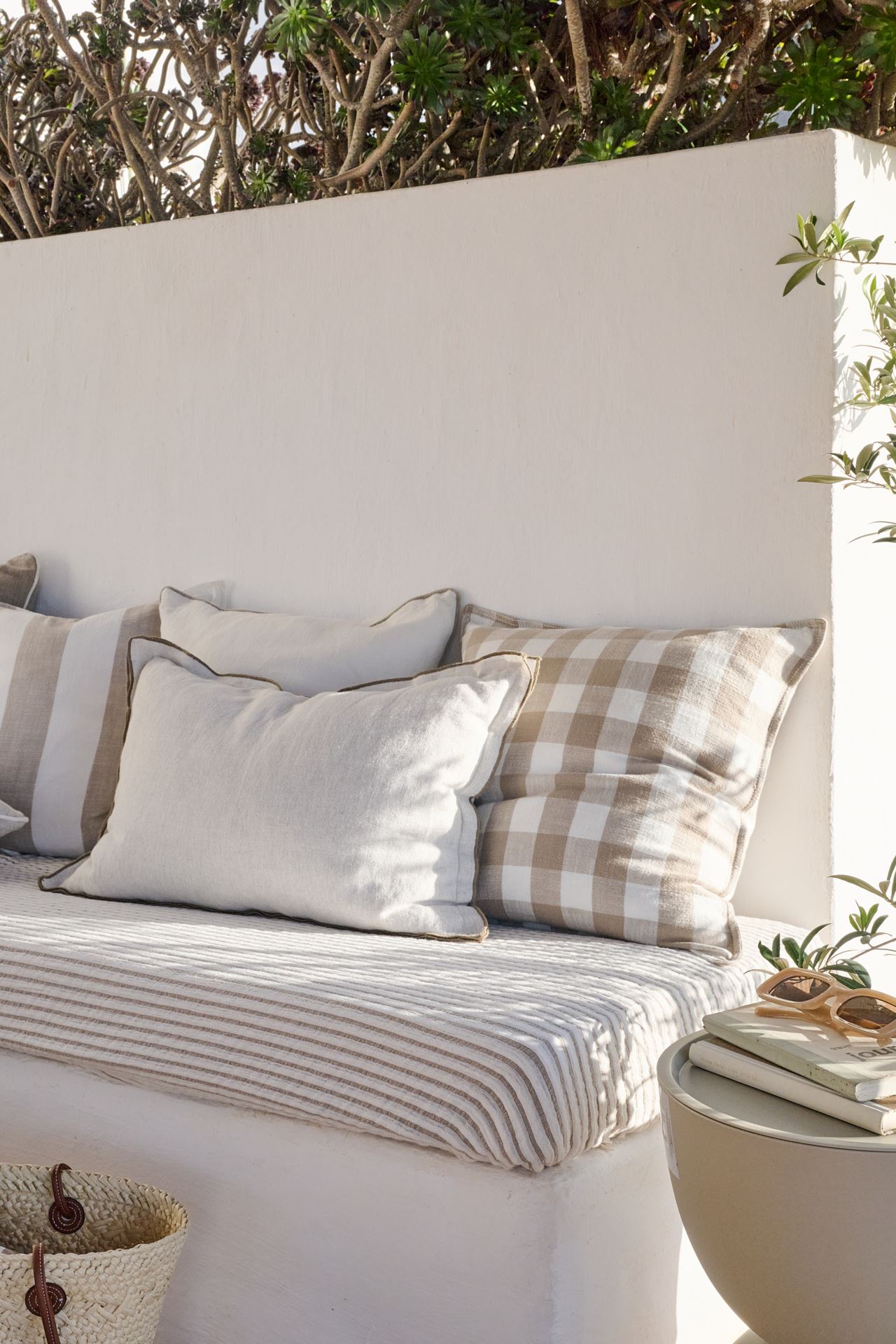 Koristetyynynpäällinen luonnonväri - 5