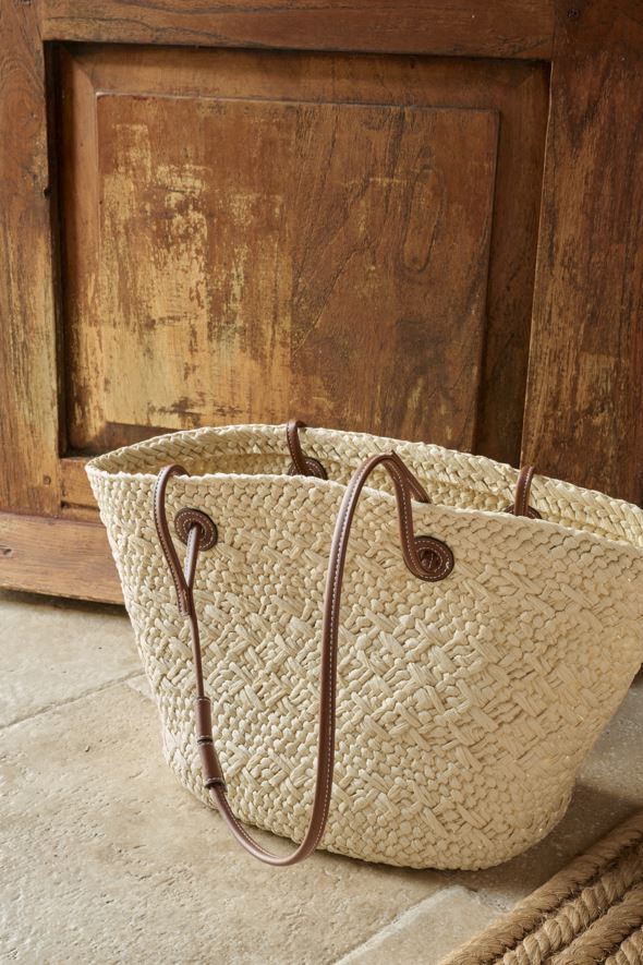 Olkilaukku luonnonväri - 7