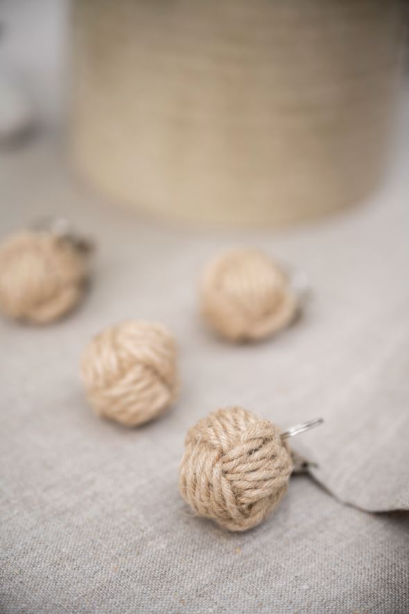 Pöytäliinapaino, 4 kpl luonnonväri - 3