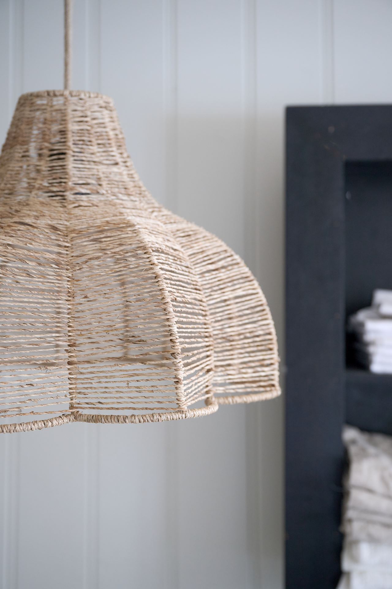 Lampunvarjostin luonnonväri - 5