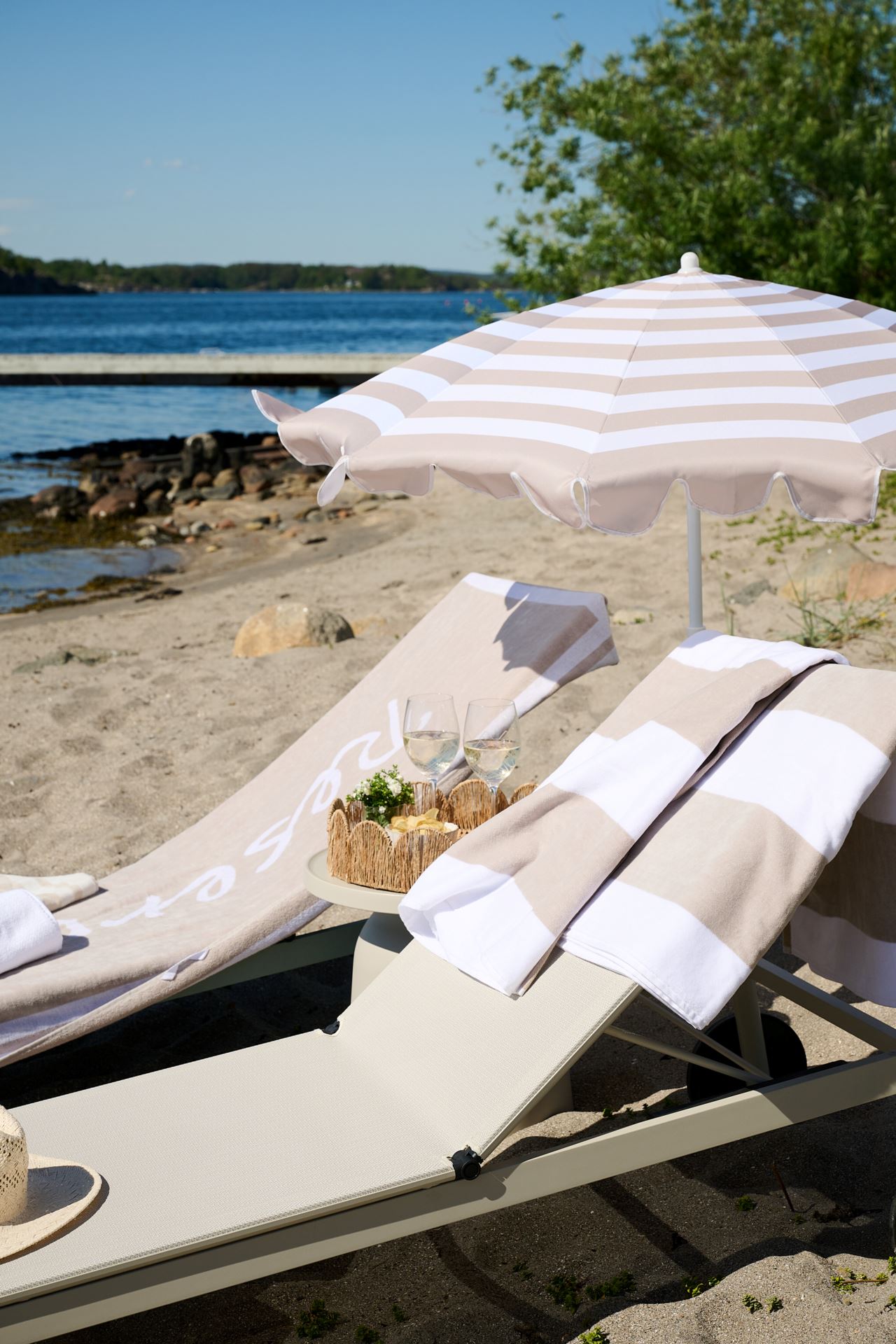 Aurinkovarjo moniväri/beige - 2