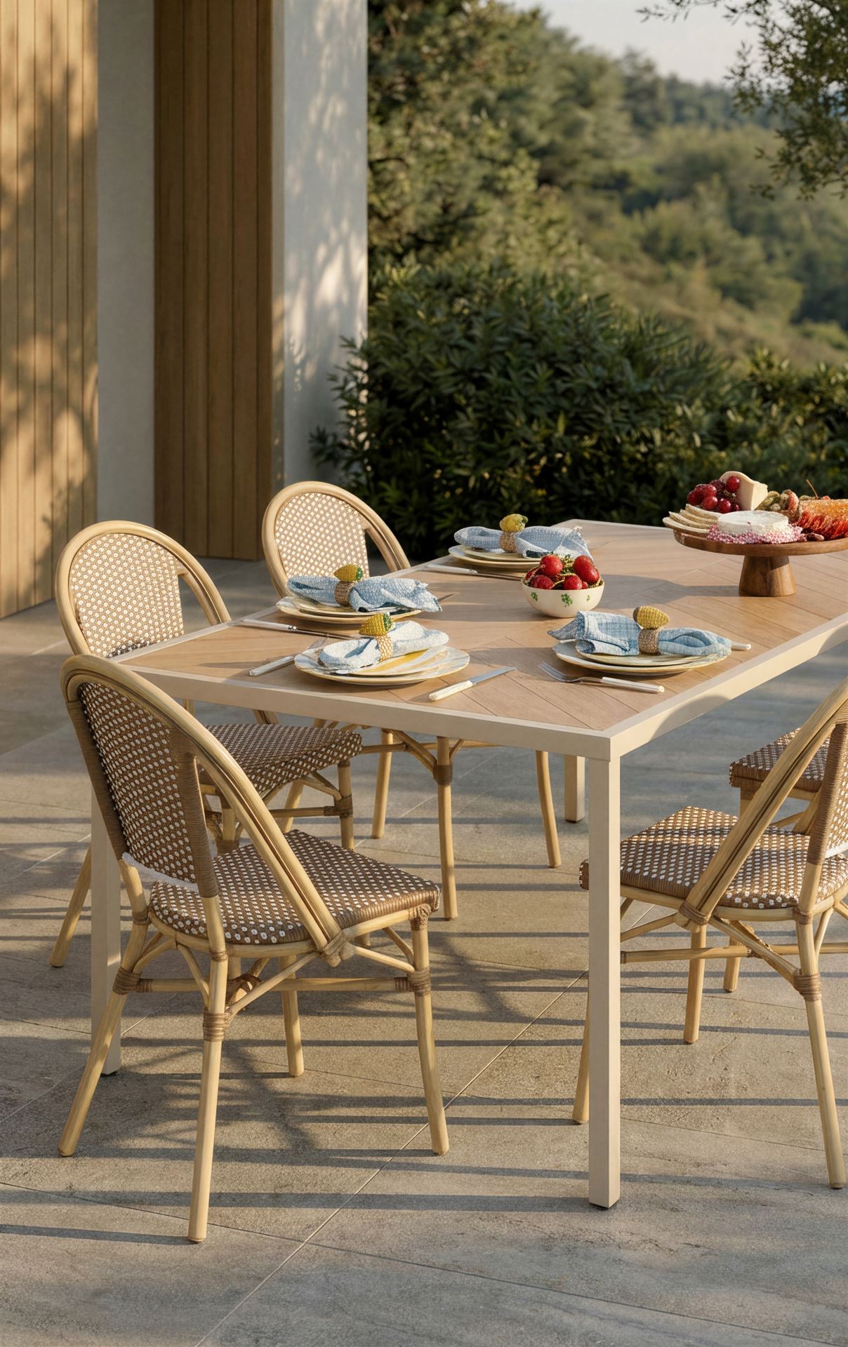 Puutarhatuoli beige - 2