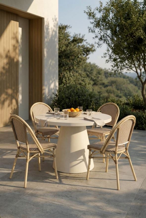 Puutarhatuoli beige - 2