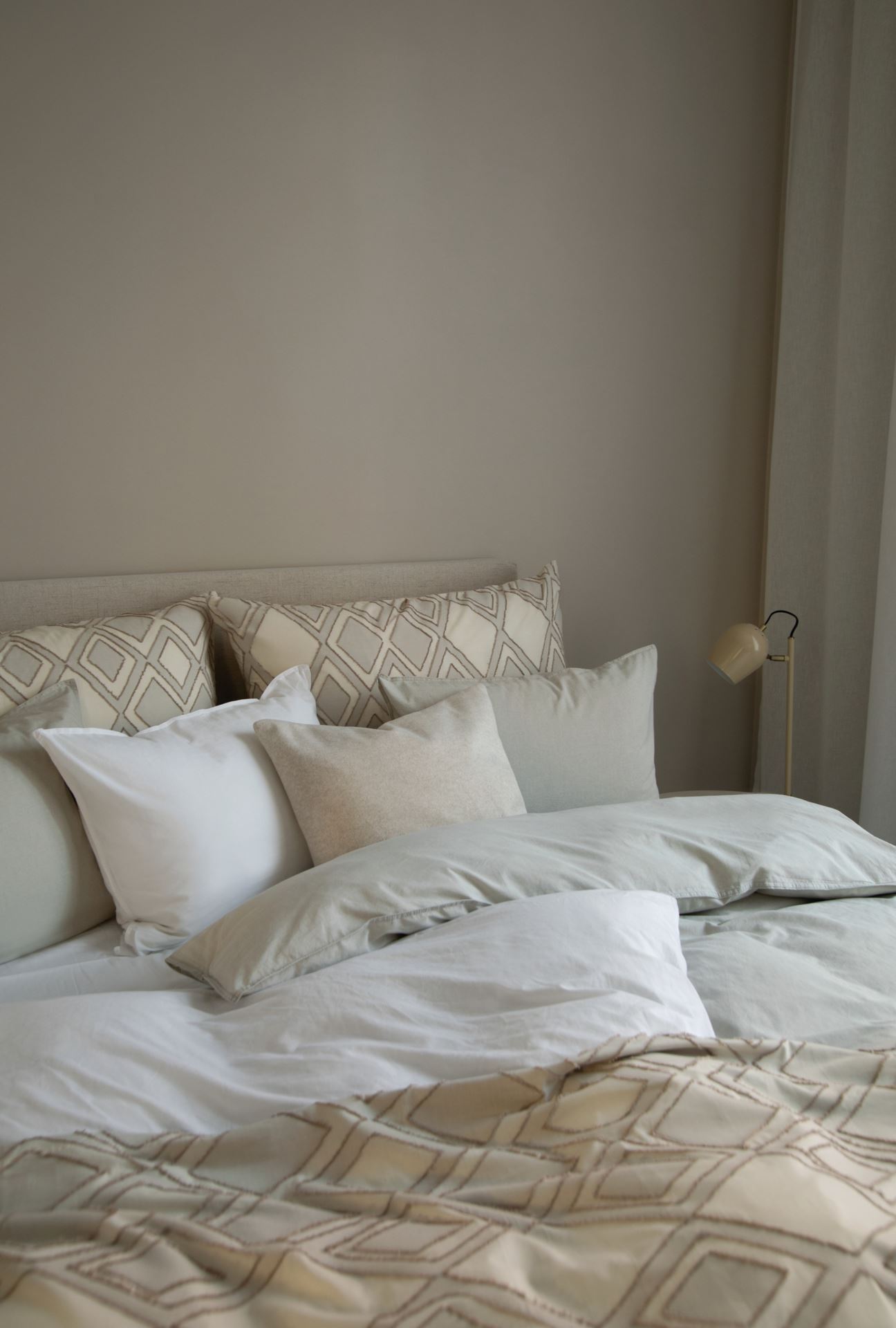 Pussilakanasetti puuvillaa valkoinen - 4