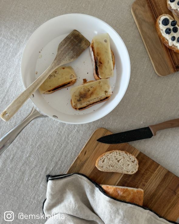 Paistinpannu valkoinen - 3