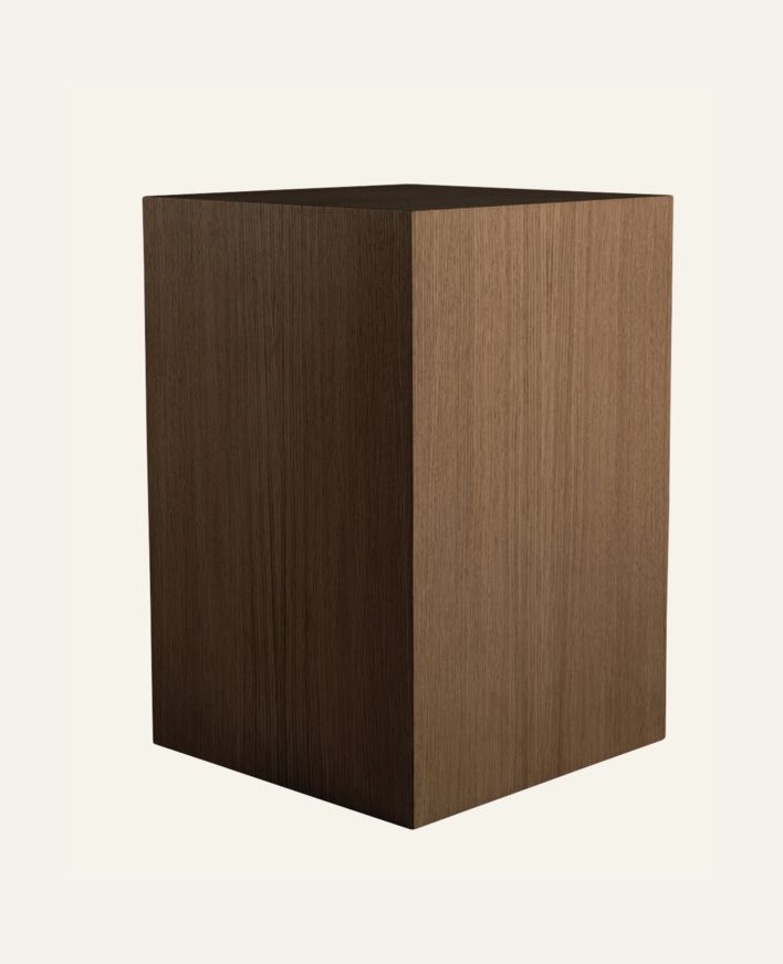 Sivupöytä ruskea - 35x35x52 cm ruskea - 1