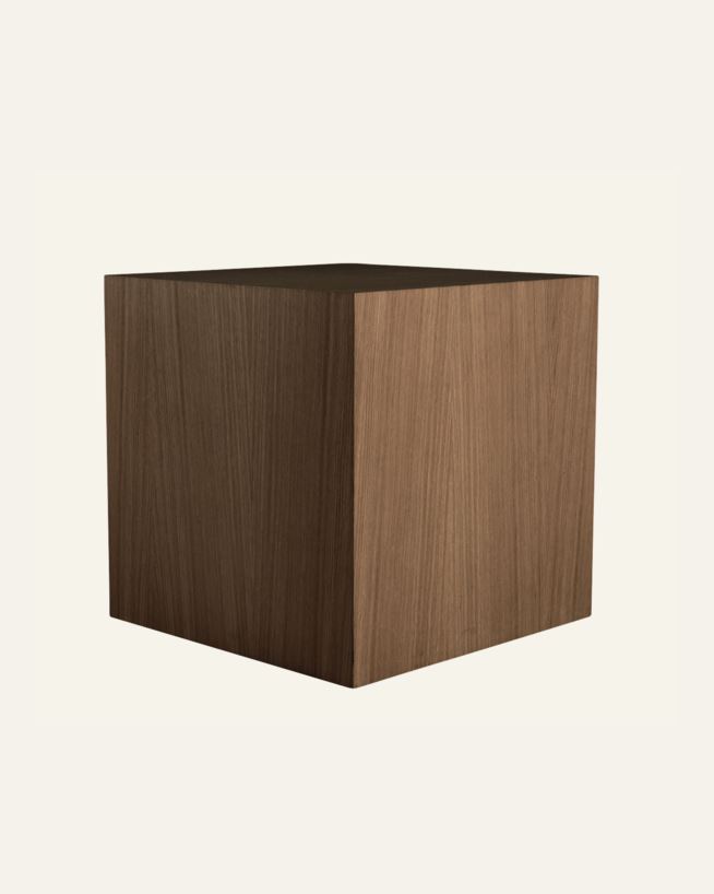 Sivupöytä ruskea - 45x45x45 cm ruskea - 1