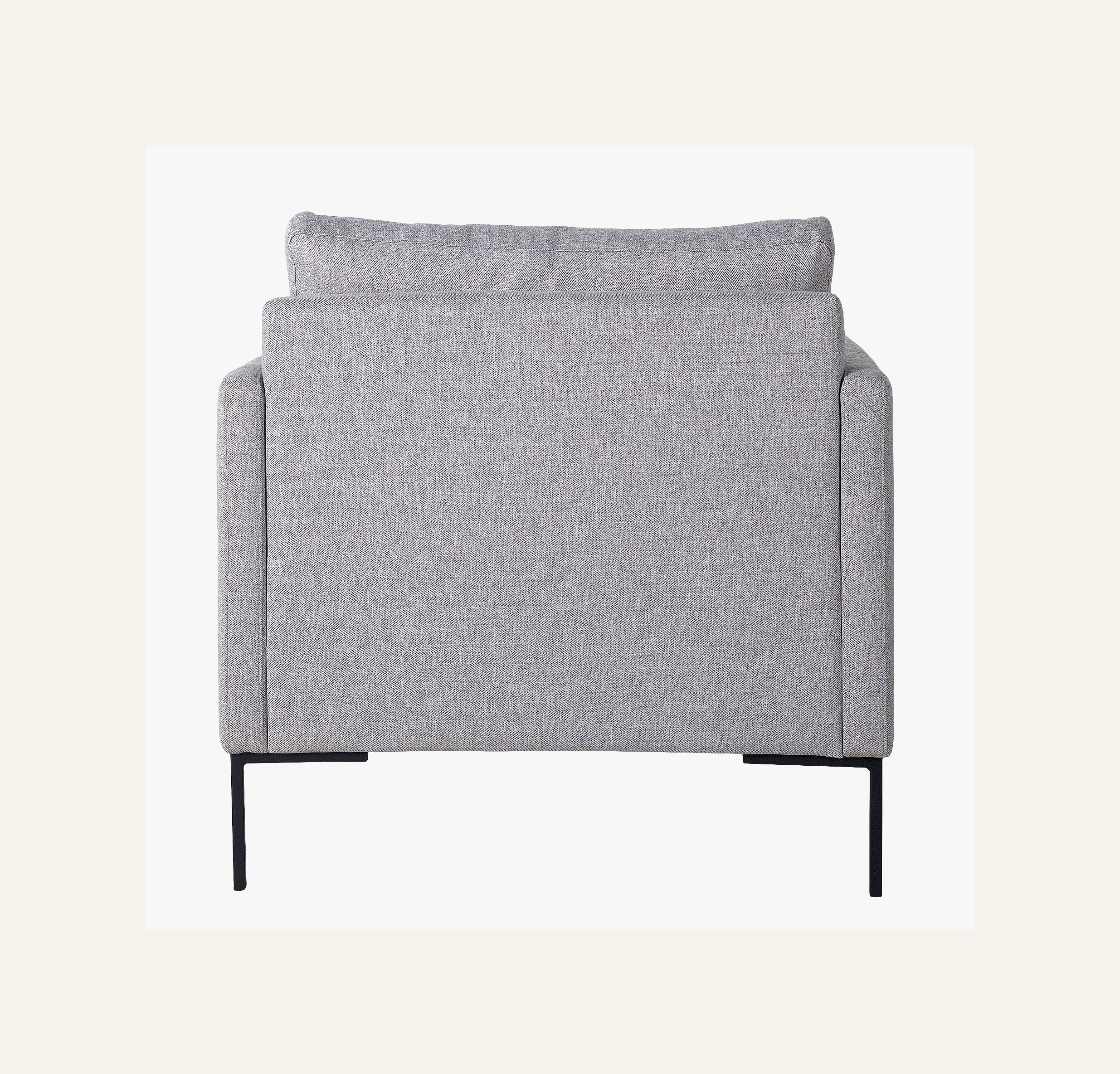 Lepotuoli vaaleanharmaa - 5