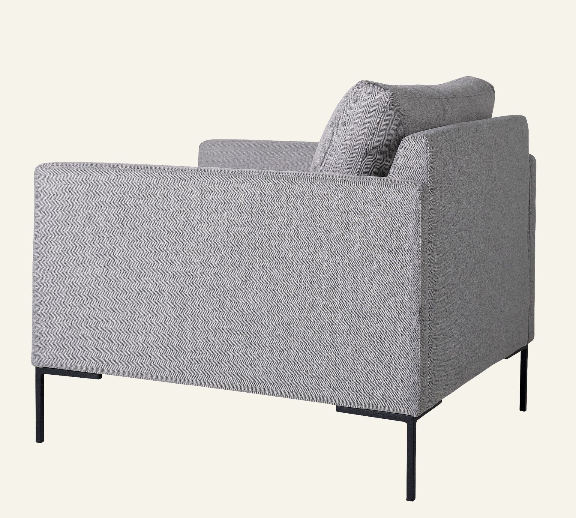 Lepotuoli vaaleanharmaa - 8