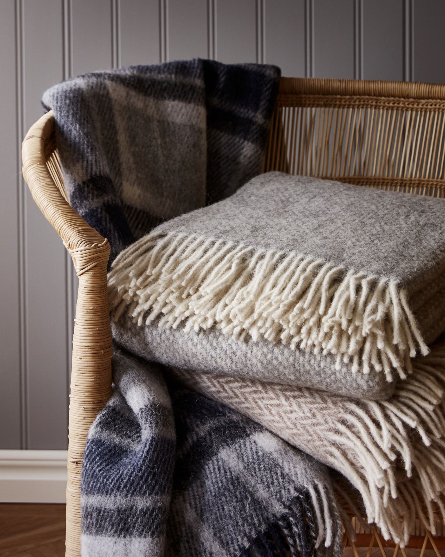 Villahuopa harmaanruskea - 2