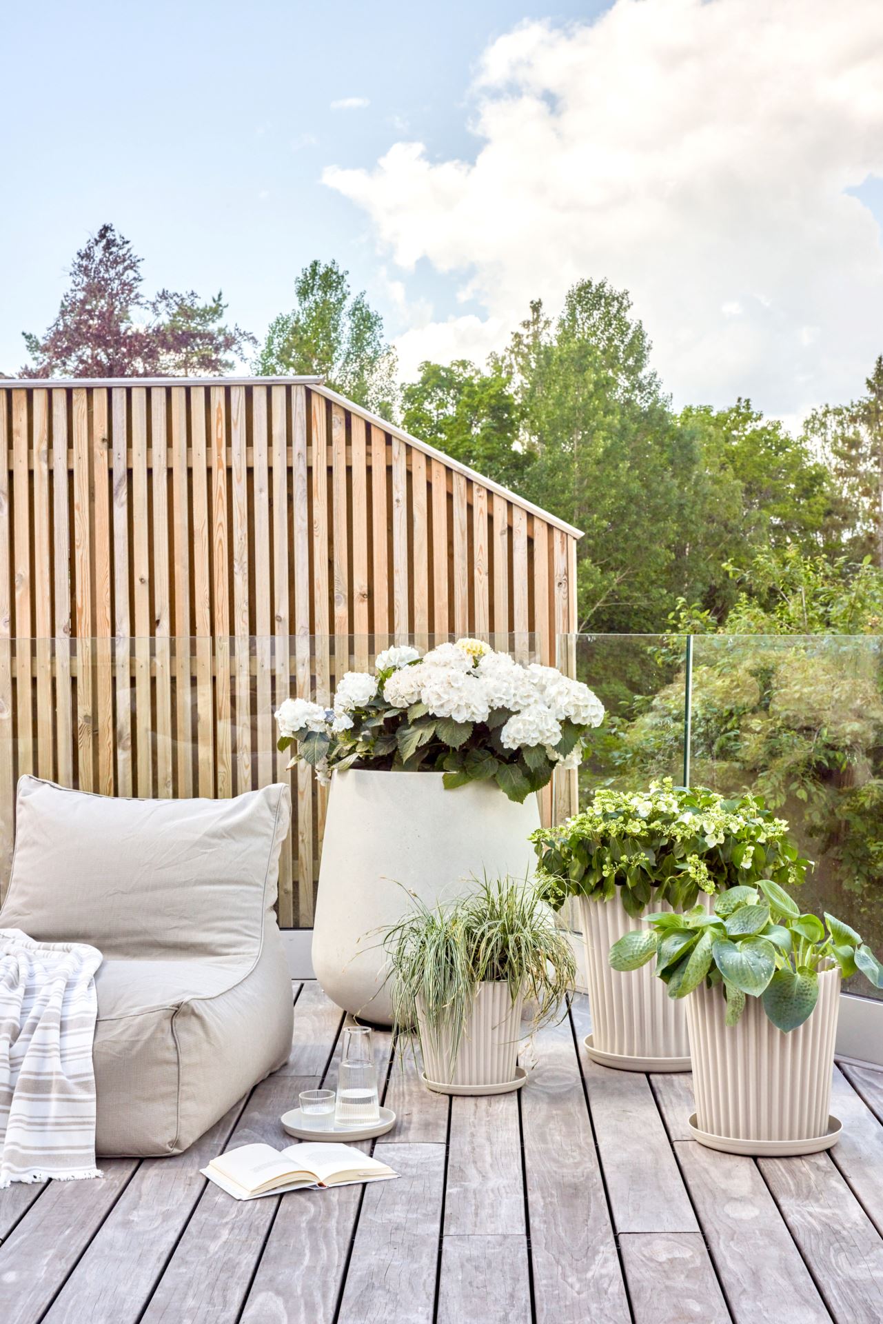 Säkkituoli moniväri/beige - 3