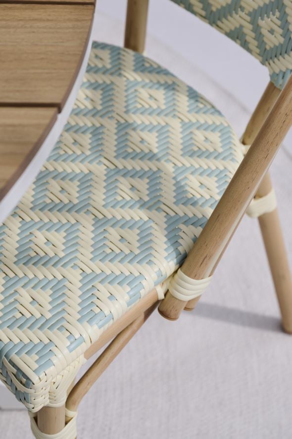 Puutarhatuoli moniväi luonnonväri - 3