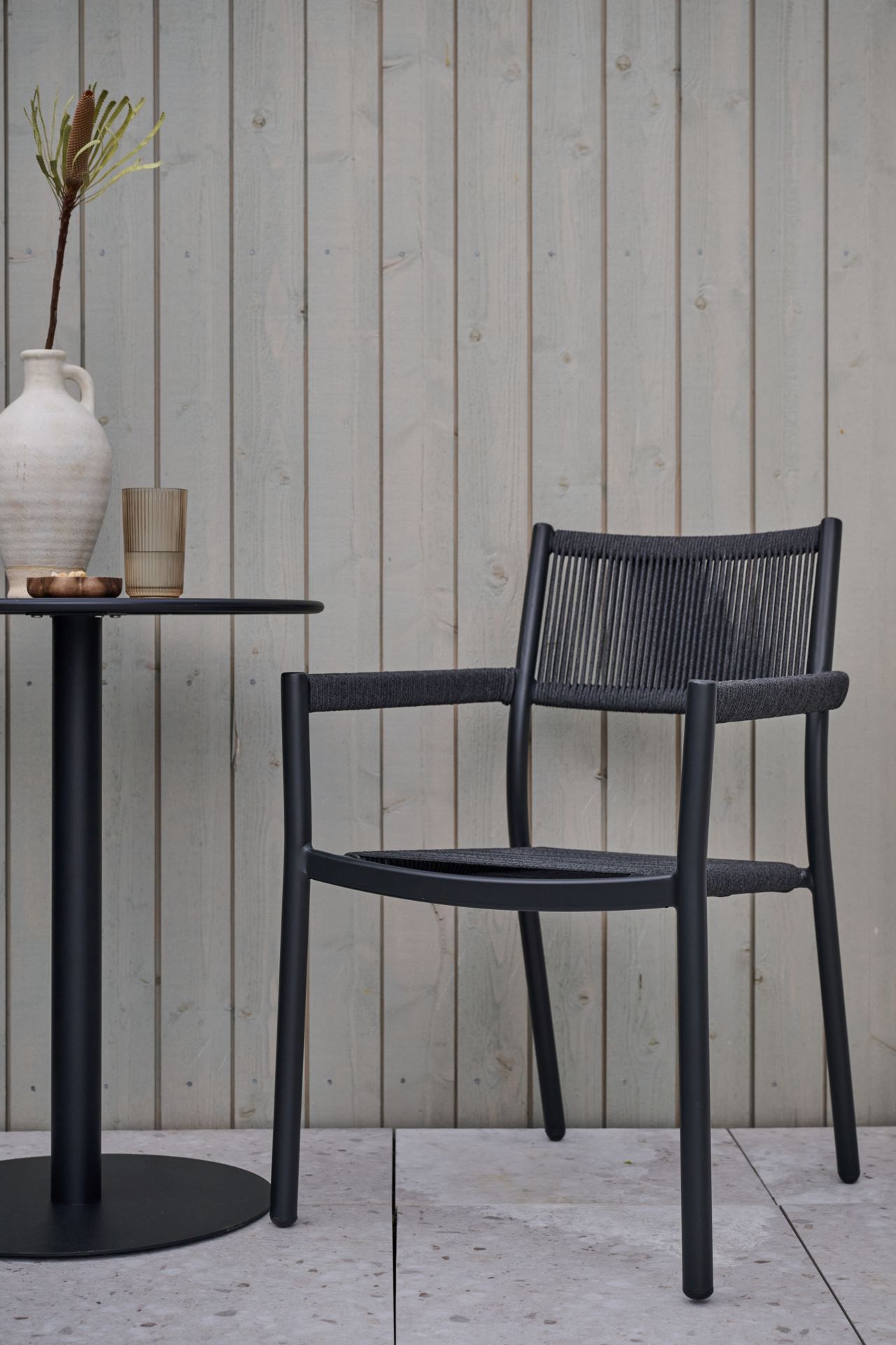 Puutarhatuoli musta - 6