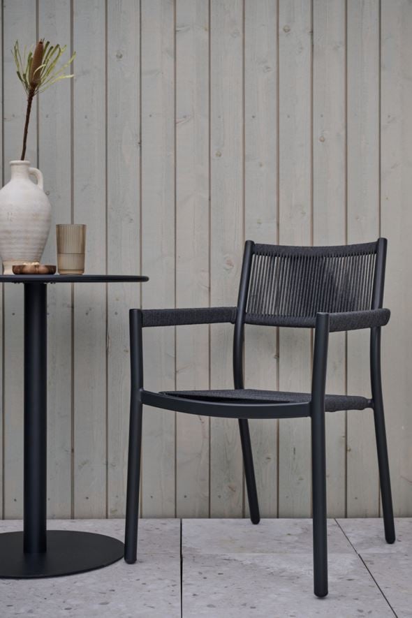 Puutarhatuoli musta - 6