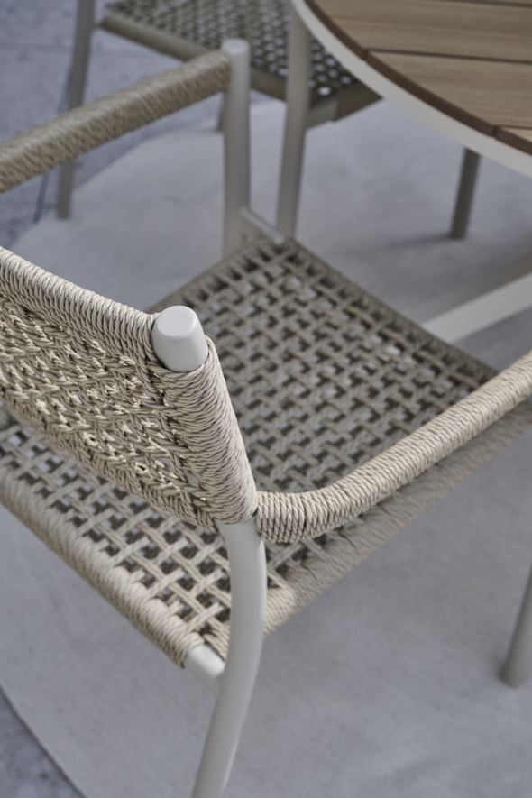 Puutarhatuoli beige - 3