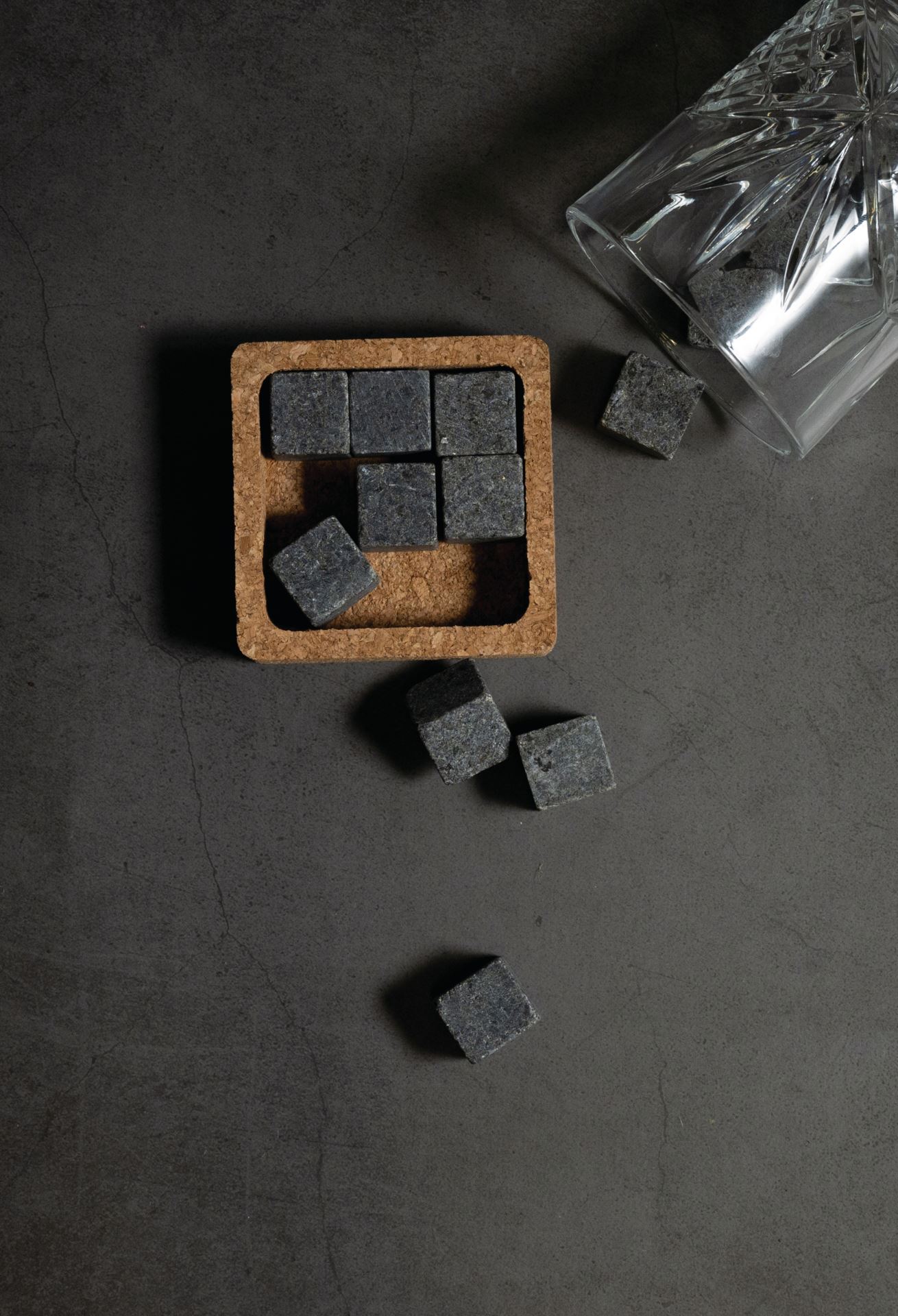 Jääkuutiot harmaa - 4