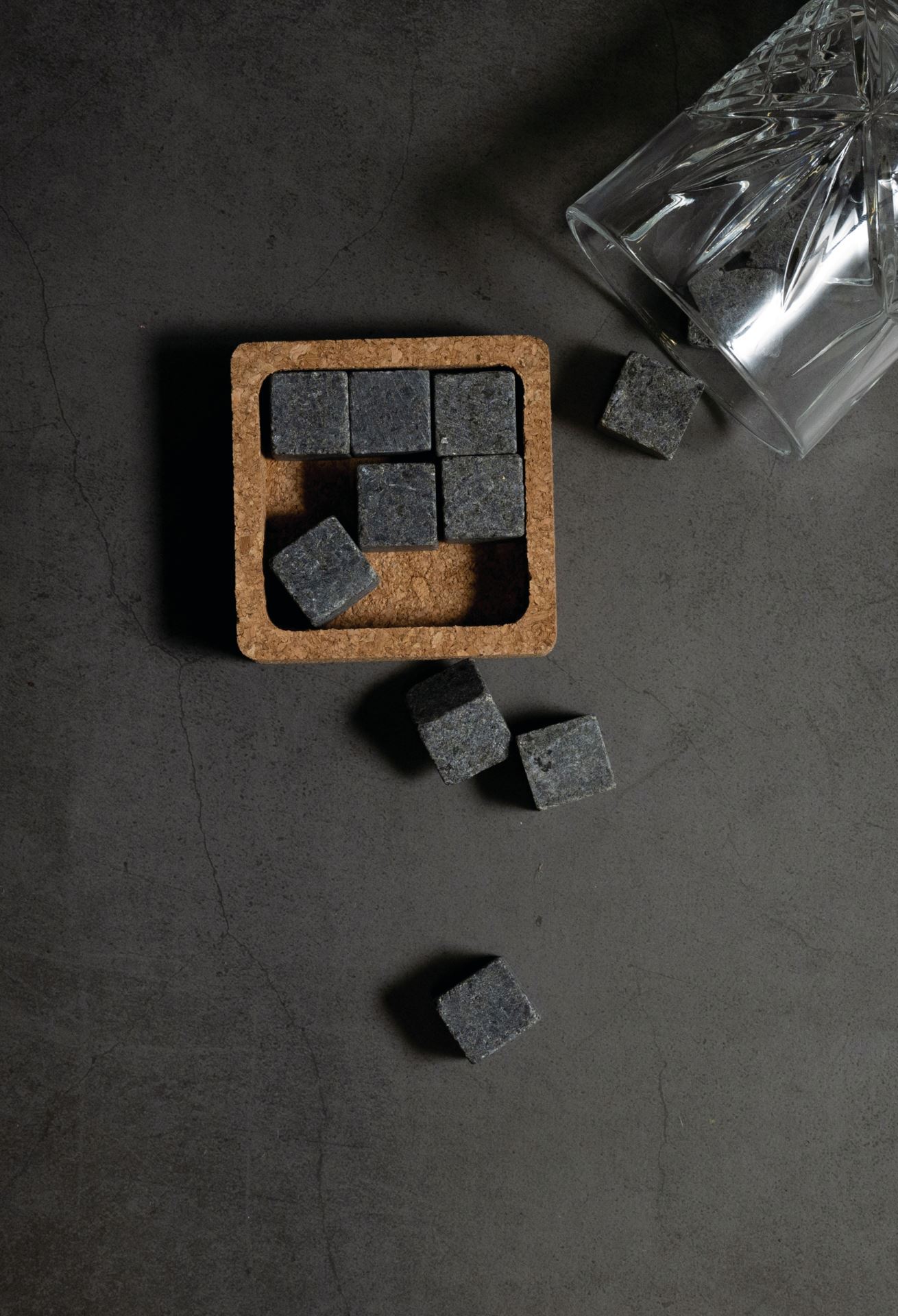 Jääkuutiot harmaa - 4