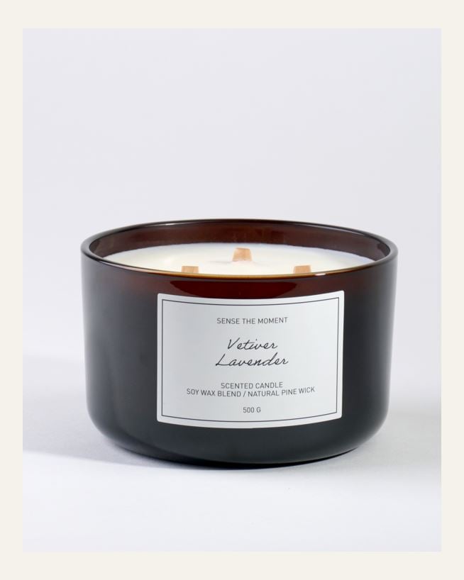 Tuoksukynttilä harmaasininen - 500 g harmaasininen - 1