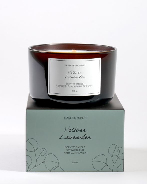 Tuoksukynttilä harmaasininen - 2