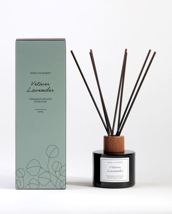 Huonetuoksu harmaasininen - 4