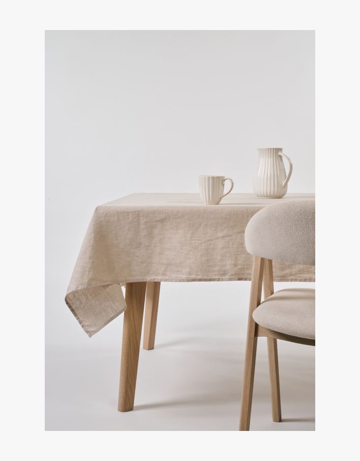 Pellavaliina luonnonväri - 140x250 cm luonnonväri - 1