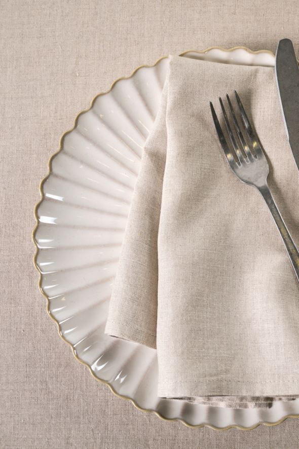 Pellavaliina luonnonväri - 4